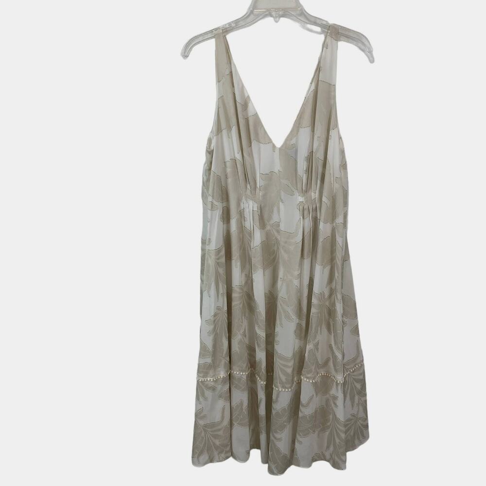 FAIRYCORE Ann Taylor Scarf Dress – Draped Whimsical Romance –‎ Size 14